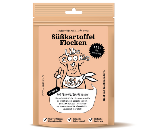 Sweet potato flakes