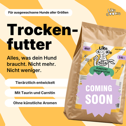 Unser Trockenfutter kommt bald!