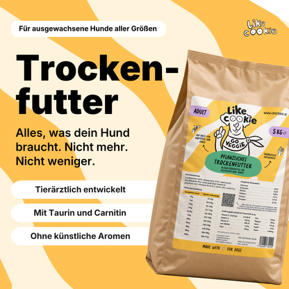 Trockenfutter Erbse / Kartoffel mit natürlicher Rauchnote