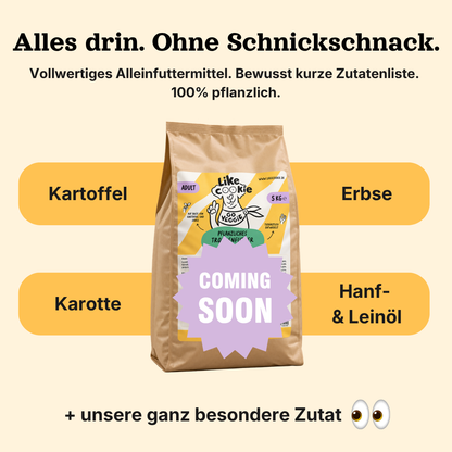 Unser Trockenfutter kommt bald!